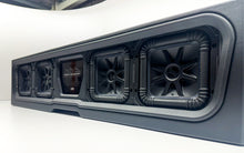 Load image into Gallery viewer, Flagship Underseat Four 8-inch Kicker L7S Subwoofer Enclosure with Loaded Amplifier Rack for 2019-2025 GM Crew Cab Trucks with Bose