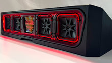 Load image into Gallery viewer, Custom Kicker Four L7S 8-inch Front-Firing Vented Sub Enclosure: 2019–2025 GMC & Chevy