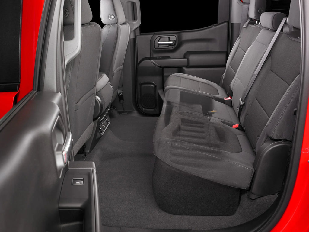 JL Audio Stealthbox Subwoofer Enclosure for 2019-Up Chevrolet Silverado / GMC Sierra 1500 Crew Cab Trucks and 2020-Up 2500 / 3500 Crew Cab Trucks