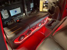 Load image into Gallery viewer, Flagship Underseat Four 8-inch JL Audio 8W3V3 Subwoofer Enclosure with Loaded Amplifier Rack for 2019-2025 GM Crew Cab Trucks with Bose