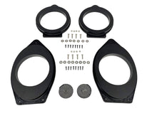 Load image into Gallery viewer, Custom Speaker Adapters -Front 6.5-inch + Rear 6.5-inch - Adapters Only - Compatible with 2014-2023 GMC/Chevrolet Vehicles - Front 6.5-inch + 6.5-inch Rear,Adapters Only
