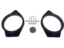 Load image into Gallery viewer, Custom Speaker Adapters - Front 8-inch Adapters Only - Compatible with 2014-2023 GMC Chevrolet Vehicles - Adapters Only,Front 8-inch
