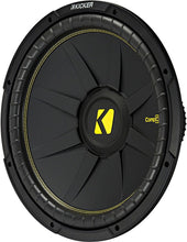 Load image into Gallery viewer, Kicker CWC15 CompC Series 15-inch 600w Subwoofer - Single 4 Ohm