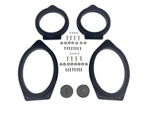 Load image into Gallery viewer, Custom Speaker Adapters -Front 6x9-inch + Rear 6.5-inch - Adapters Only - Compatible with 2014-2023 GMC/Chevrolet Vehicles - Front 6x9-inch + 6.5-inch Rear,Adapters Only