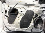 Custom Made Door Access Block Off Plates - Compatible with 2022+ Refresh GMC Sierra Chevrolet Silverado