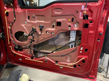 Load image into Gallery viewer, Custom Made Door Access Block Off Plates - Compatible with 2009–2014 Ford F-Series - SuperCrew (SCREW) or SuperCab (SCAB),Front Set Only