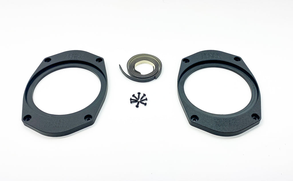 Custom Made 6x9 to 6.5" Speaker Adapters (Fits Dodge, Chrysler and Many More Vehicles)