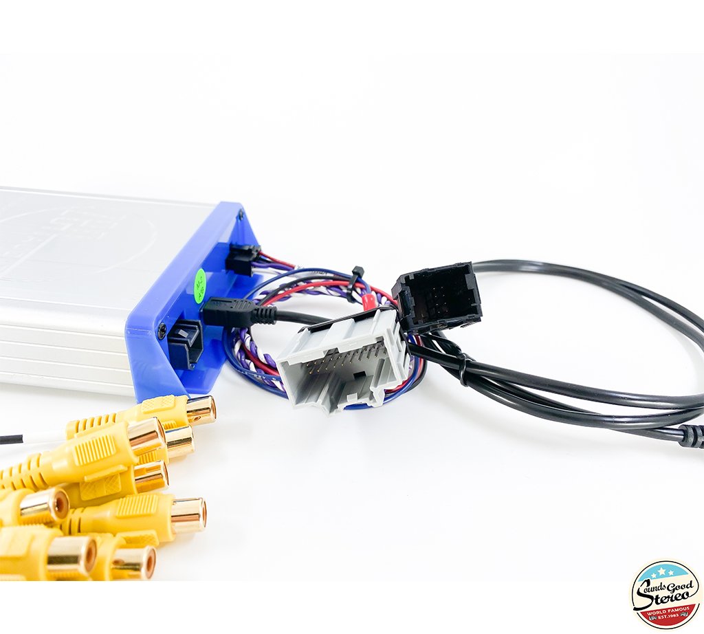 Factory B&O Including Unleashed Factory Stereo Interface for Complete Upgrades - Nav-TV ZEN-A2B