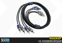 Load image into Gallery viewer, Kicker 46QI44 Q-Series 4-Meter 4-channel Balanced RCA Cable Interconnects
