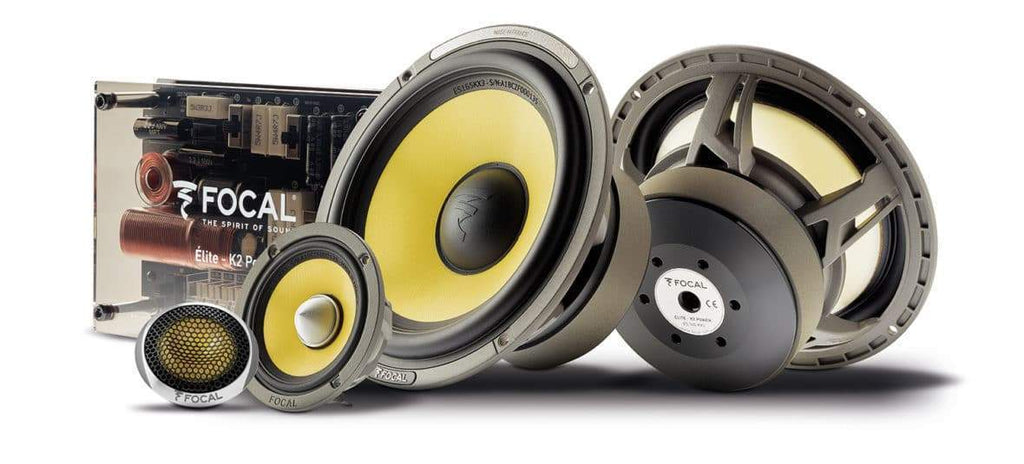 Focal ES165KX3 High-Performance K2 Power Series 6.5-inch 3-way Component Kit