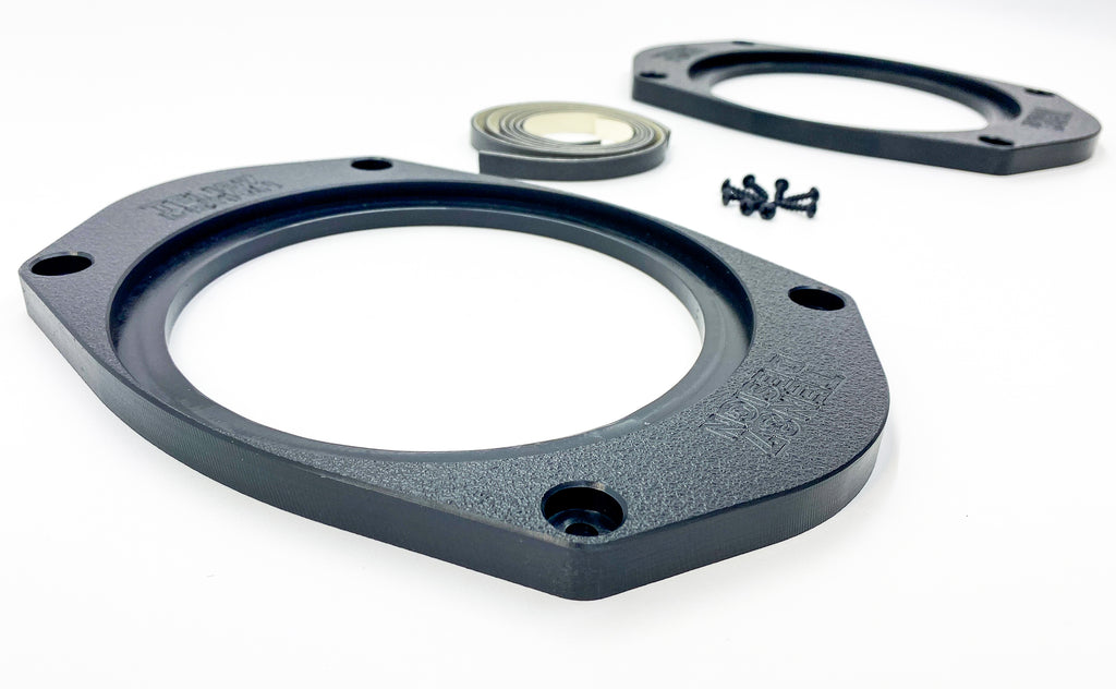Custom Made 6x9 to 6.5" Speaker Adapters (Fits Dodge, Chrysler and Many More Vehicles)