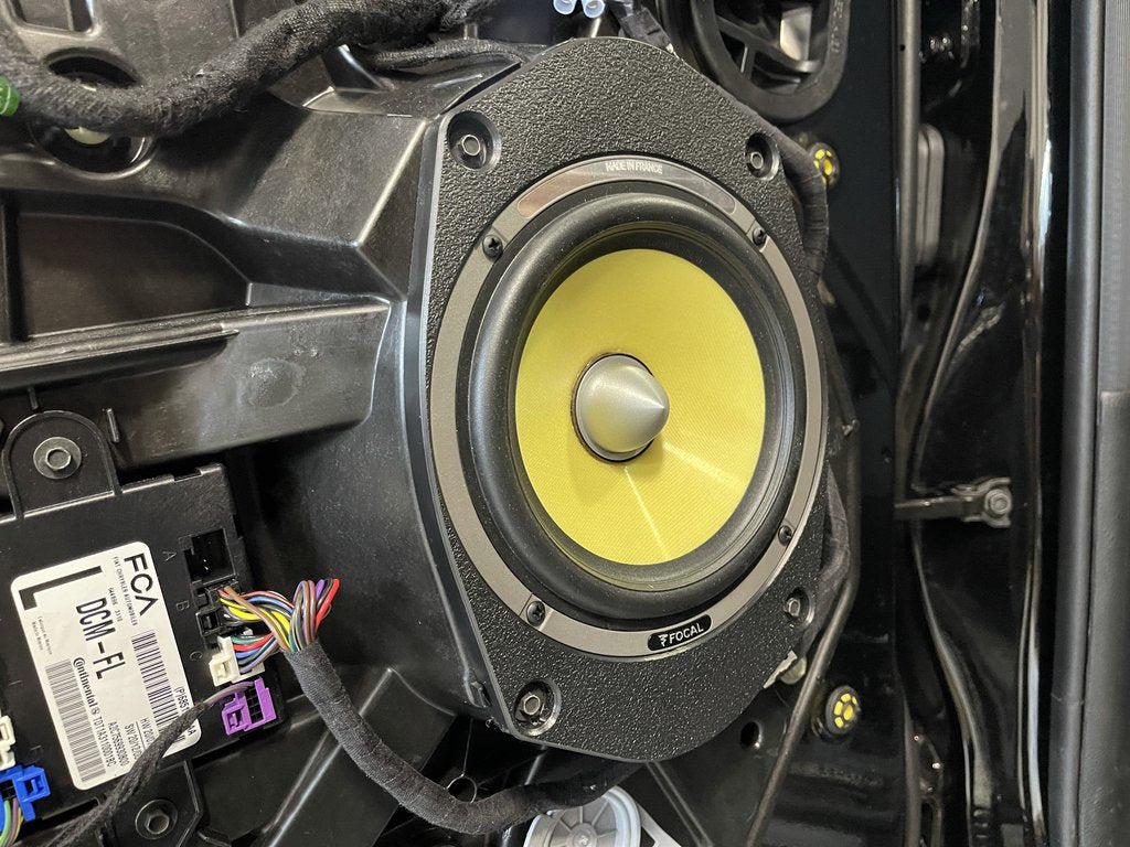 Custom Made 6x9 to 6.5" Speaker Adapters (Fits Dodge, Chrysler and Many More Vehicles)