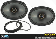 Load image into Gallery viewer, Kicker KSC690 KS Series 6x9-inch 2-way Coaxial Speaker Kit