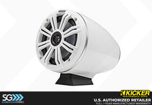 Load image into Gallery viewer, Kicker 46KMFC65/46KMFC65W Coaxial Tower System Speakers - White