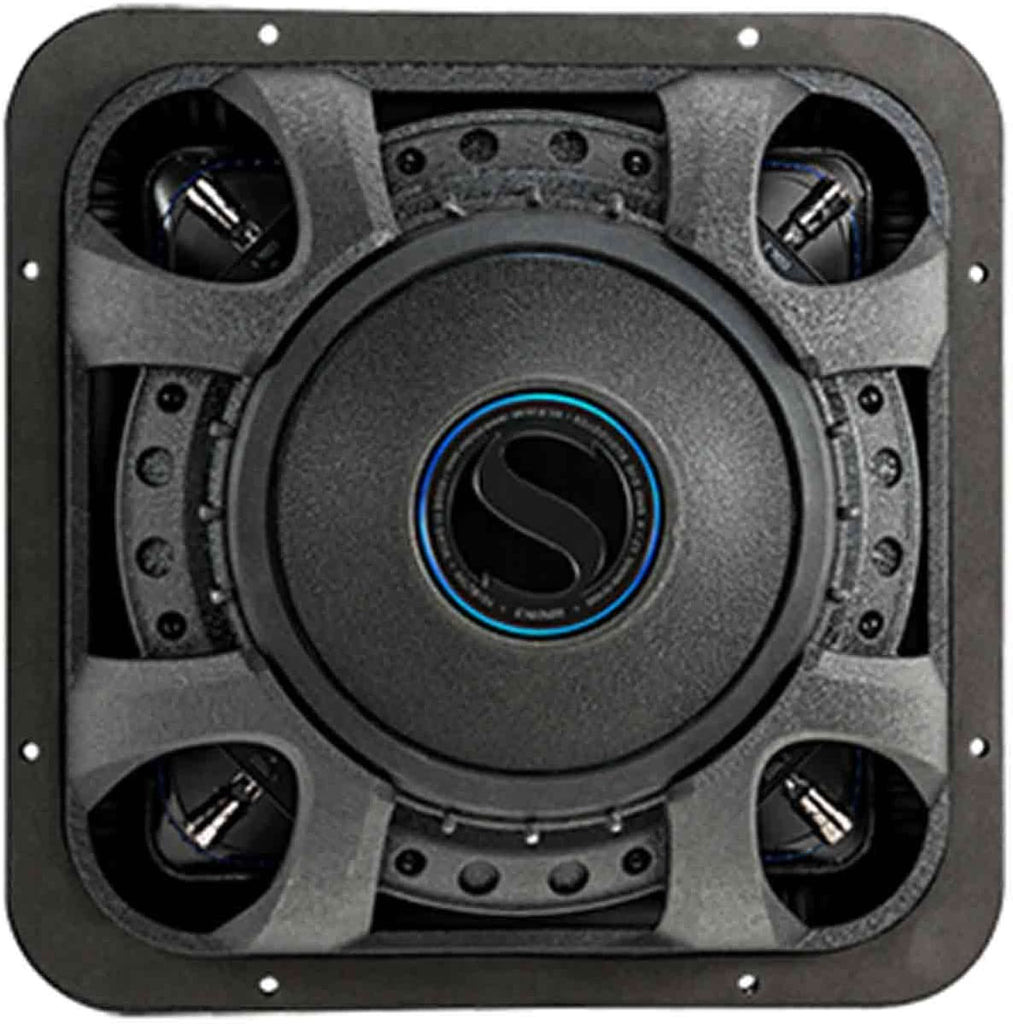 Kicker L7S12 Solo-Baric Square 12-inch High-Performance Subwoofer - Dual 2 Ohm