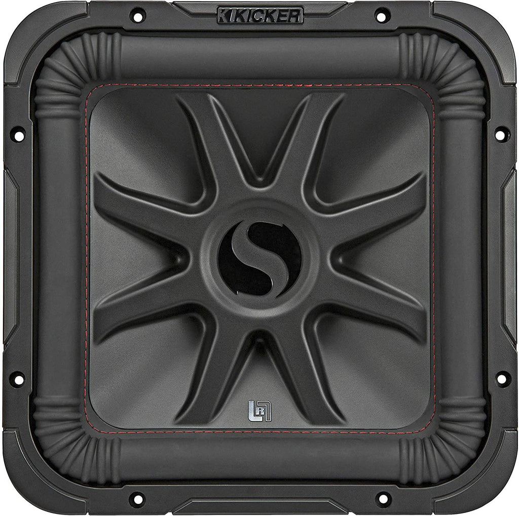 Kicker L7R12 High-Performance 12-inch Square Subwoofer - Dual 2 Ohm