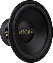 Load image into Gallery viewer, Kicker 50th Anniversary 15-Inch Competition Gold Letter 1000w Subwoofer