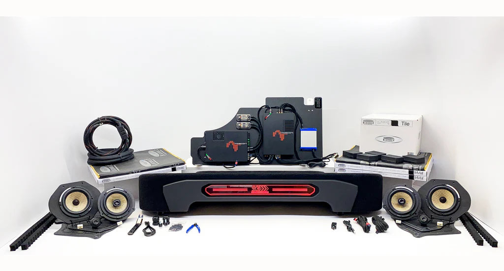 2021-2023 Ford F-150 with B&O Unleashed 2-Way Pre-Tuned Plug & Play Stereo Upgrade with Underseat Enclosure