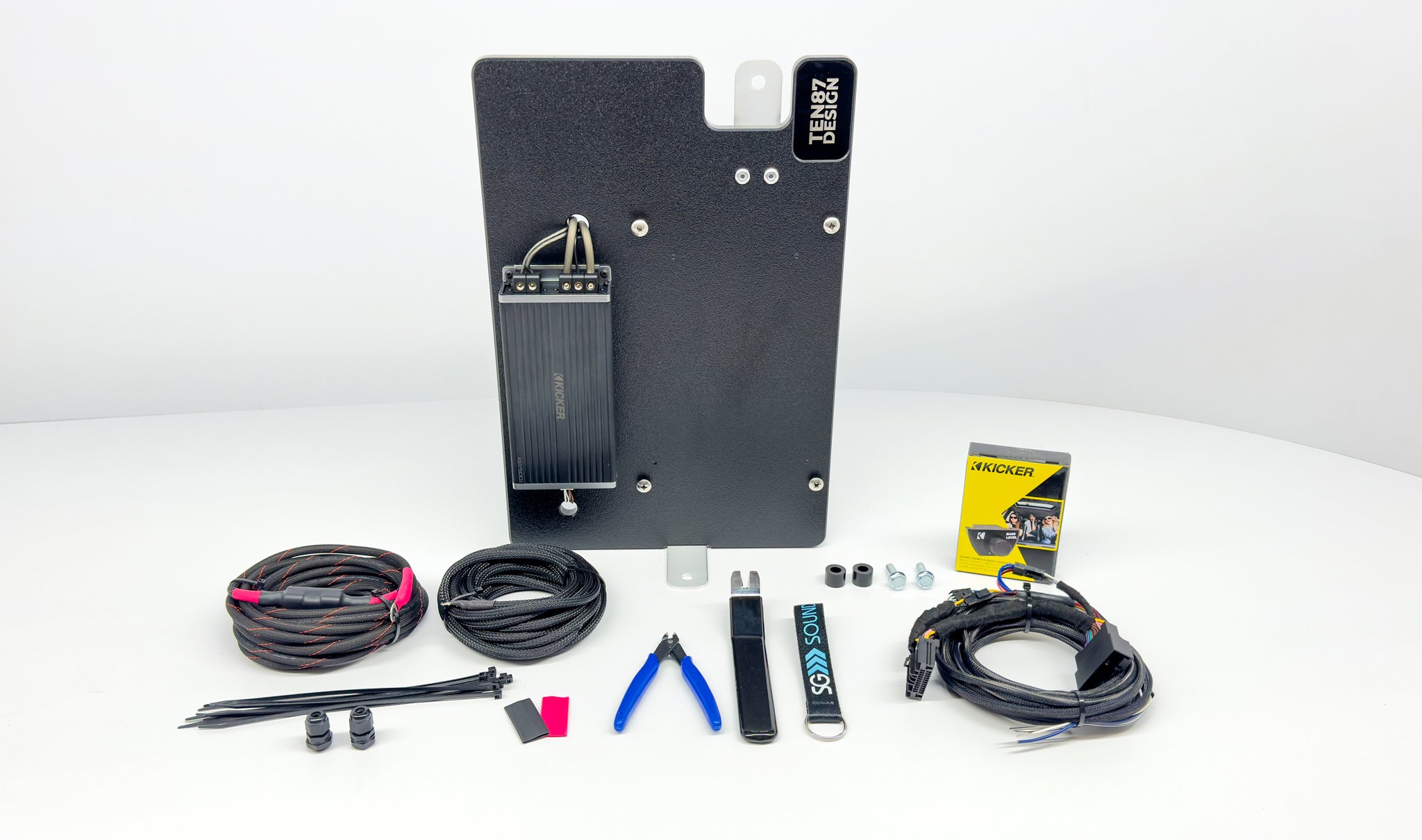 Kicker Key 500 Loaded Amplifier Rack for Ford F-Series Vehicles (All F ...
