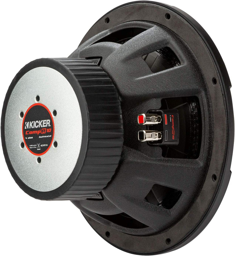 Kicker CWR10 CompR Series 10-inch 400w Subwoofer - Dual 2 Ohm