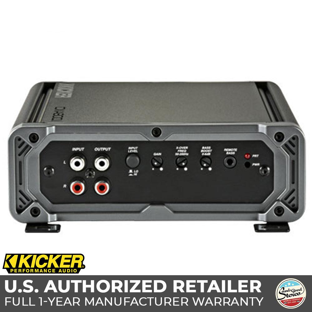 46CXA8001T KICKER CXA800.1 800 Watt RMS Mono Class D Car