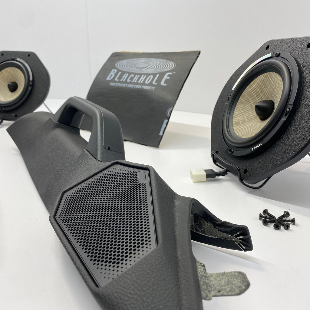 Plug & Play Focal Flax EVO 3-Way Speaker Kit Upgrade Package for 2015-2020 F-150 and 2017-2022 SuperDuty