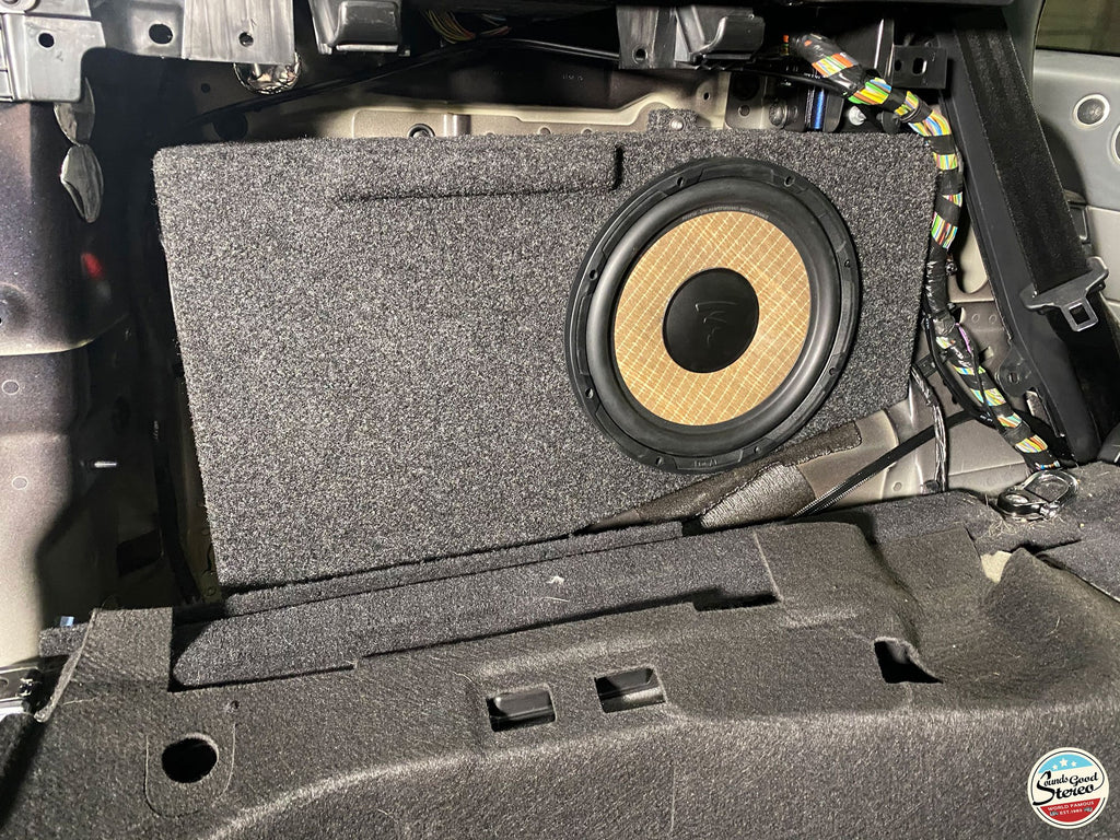 Custom Stealth Subwoofer Enclosure - Compatible with 2014-2020 Range Rover Sport - Arc Audio A-Series,1-ohm