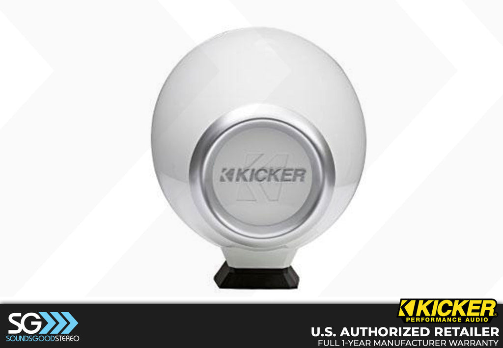 Kicker 46KMFC65/46KMFC65W Coaxial Tower System Speakers - White