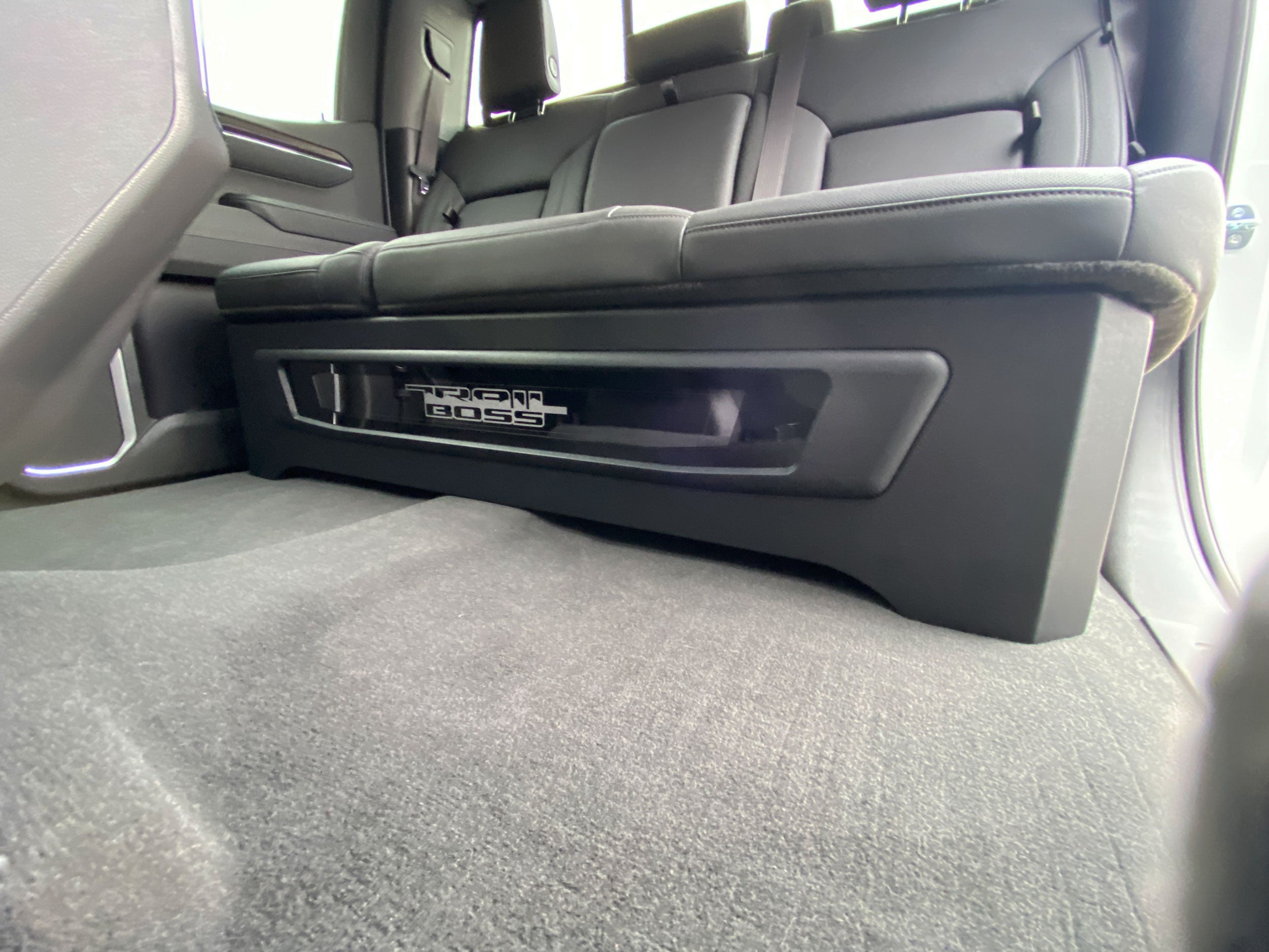 thumbnail image 2 of Skar Audio Ported Subwoofer Box For 2019-2025 Chevy Silverado/GMC Sierra Double Cab – Quad 8, VS-4X8GM-2019-UP-DCAB-V 2 of 3
