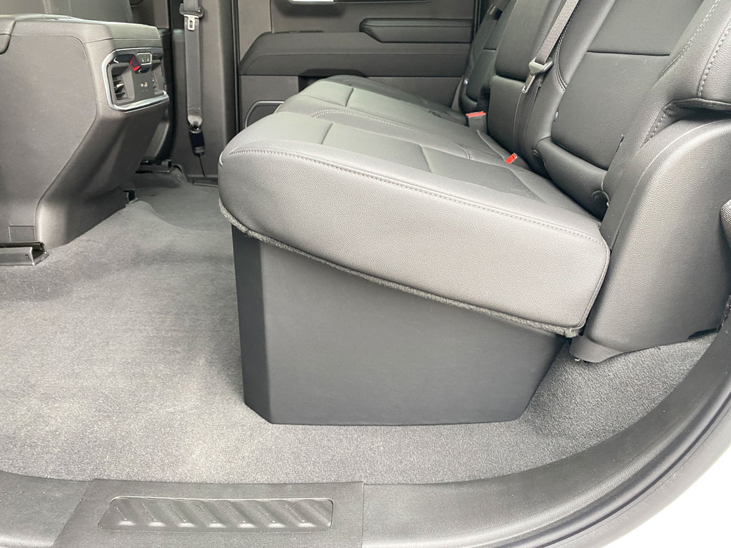 2019-2024 GMC Sierra - Chevrolet Silverado Custom Level 1 Subwoofer Enclosure Box - Arc Audio A-Series - 1-Ohm Final - Dual 12-inch Sealed (Round Subs),Arc Audio A-Series,1-ohm Final