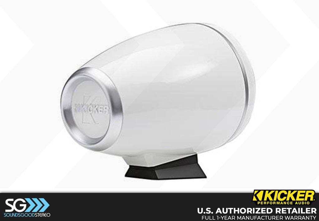 Kicker 46KMFC65/46KMFC65W Coaxial Tower System Speakers - White