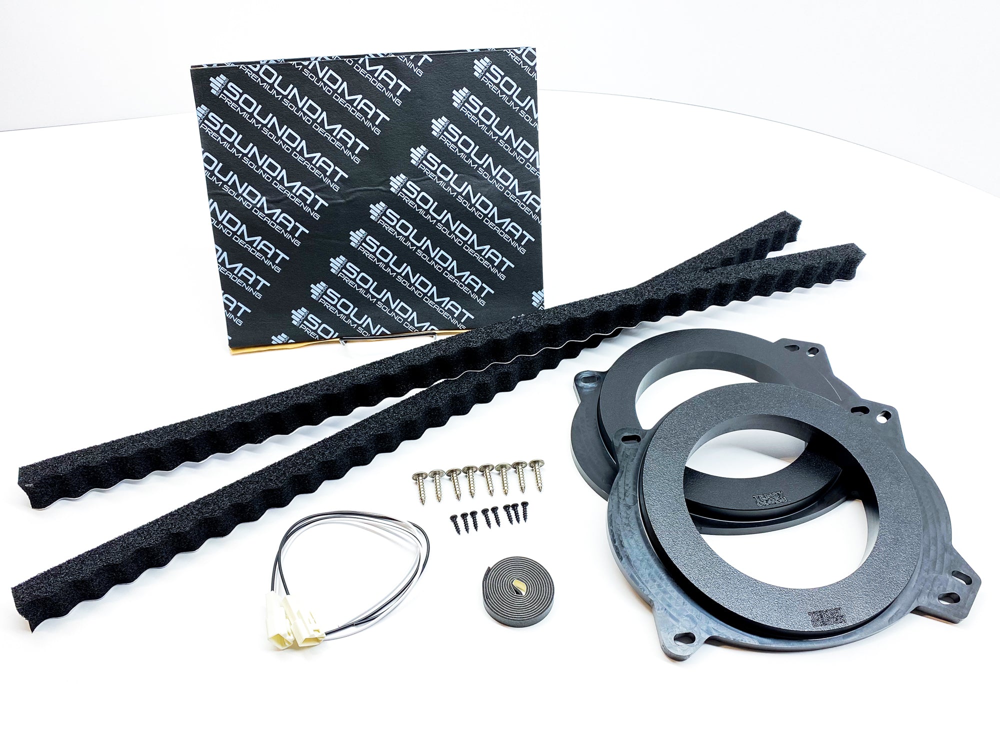 Adaptadores Y Arnés Para Altavoces De 6.5" En Puertas De Toyota | IMC AUDIO | Instalación Fácil