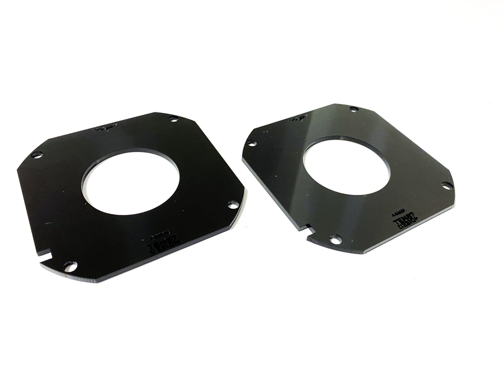 Custom Laser Cut Tweeter Adapters - Compatible with Corvette C6 and Select GM Vehicles - 30mm