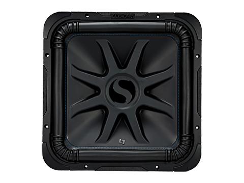 Kicker L7S15 Solo-Baric Square 15-inch High-Performance Subwoofer - Dual 2 Ohm