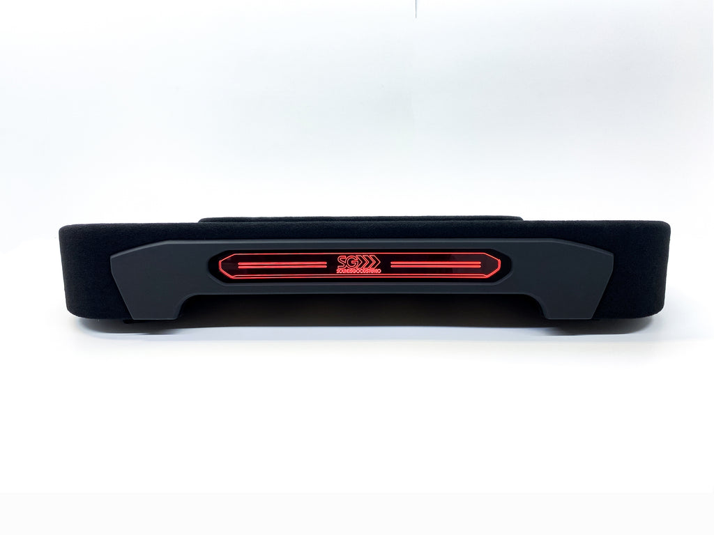 2011-2022 Ford F-Series SuperCrew Truck Custom Level 1 Subwoofer Enclosure Box - Two Arc Audio A10 10-inch Sealed- 1-ohm - Dual 10-inch Sealed (Round Subs),Arc Audio A-Series,1-ohm Final