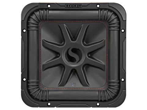 Kicker L7R10 High-Performance 10-inch Square Subwoofer - Dual 2 Ohm