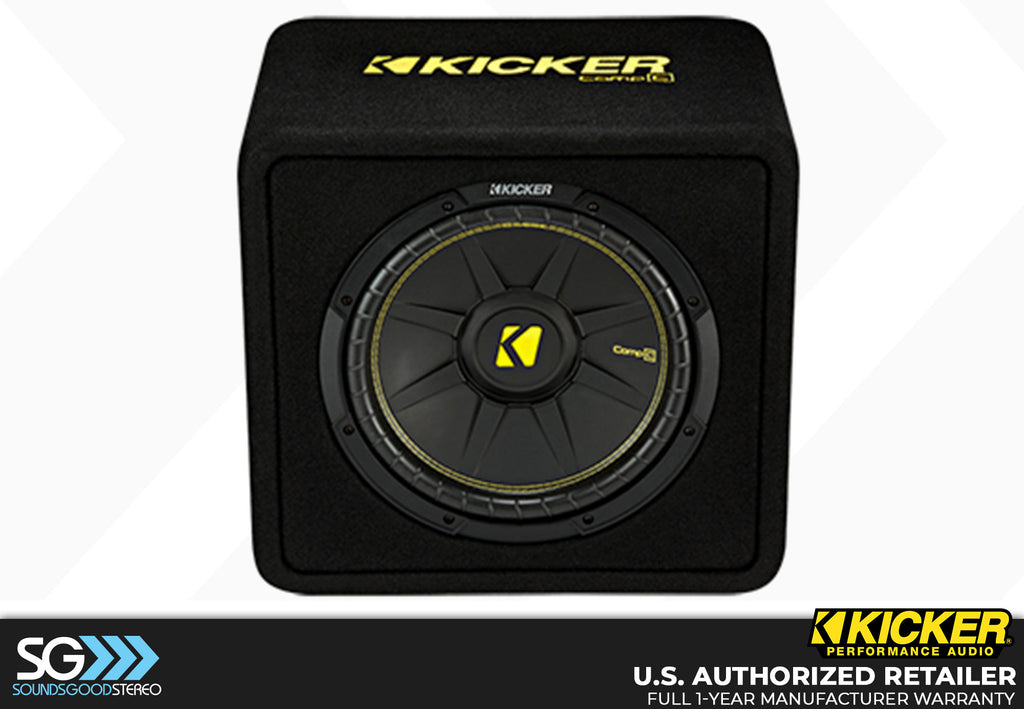 Kicker 44VCWC12 CompC Series 12-inch Ported Loaded Enclosure - 2 Ohm Final