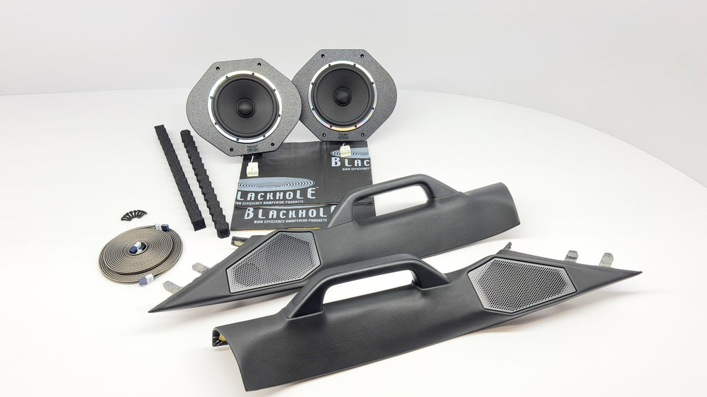 JL Audio C7 Plug & Play 3-Way Speaker Kit Upgrade - Designed for 2021+ F-150 and 2023+ SuperDuty