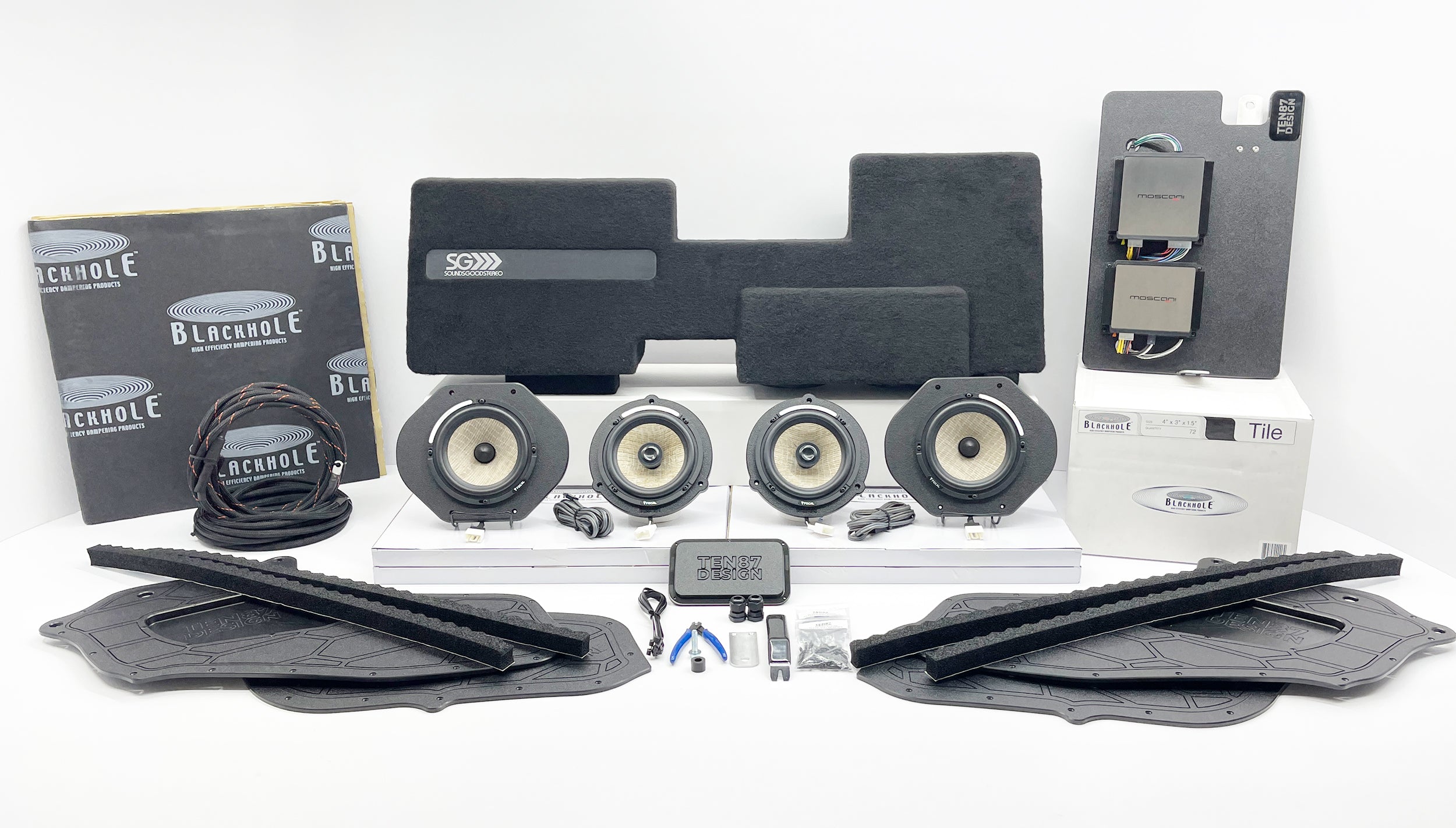 2021-2023 F-150 B&O Focal Flax Stealth Behind-the-Seat 9-Ch