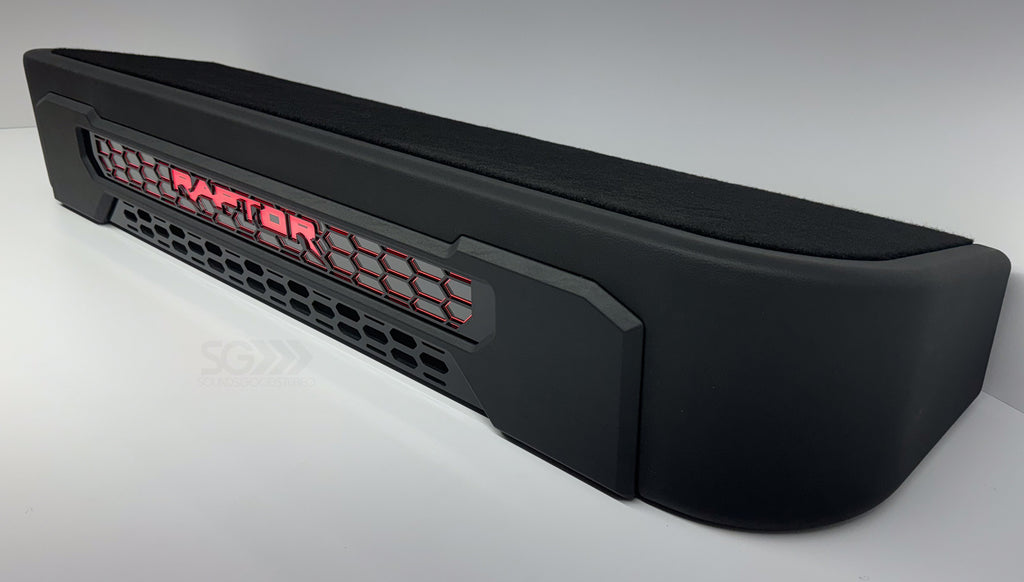 Custom JL Audio TW3 Dual 10" Down-Firing Sealed Subwoofer Enclosure for 2009–2025 Ford F-Series SuperCrew Trucks