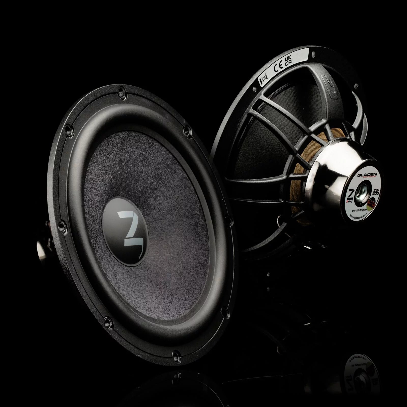 Gladen Zeta 200mm High-Performance Midbass Drivers (Pair) – Sounds
