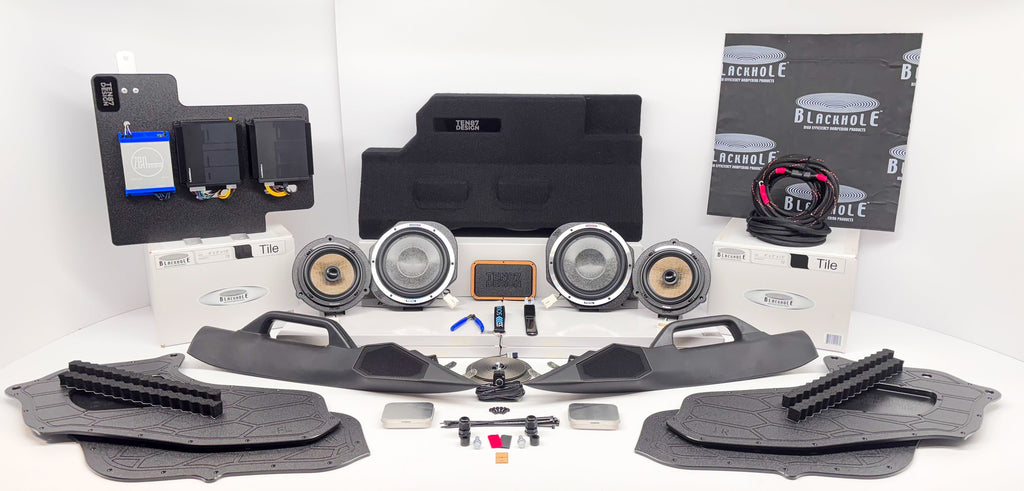 Copy of  "Stealth V2" Focal Utopia M Series 9-channel Fully Active Pre-Tuned Plug & Play Behind the Seat Stereo Upgrade for Select Ford 2024+ F-150 Trucks with the B&O 8-Speaker System