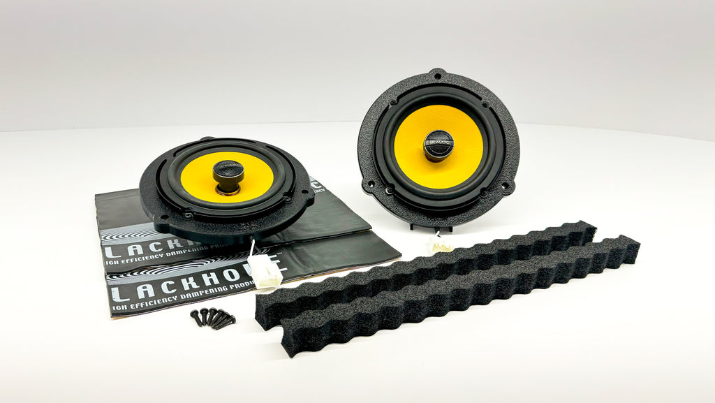 JL Audio C1 Plug & Play Speaker Kit Upgrade - Designed for 2015-2024 F-150 and 2017-2024 SuperDuty