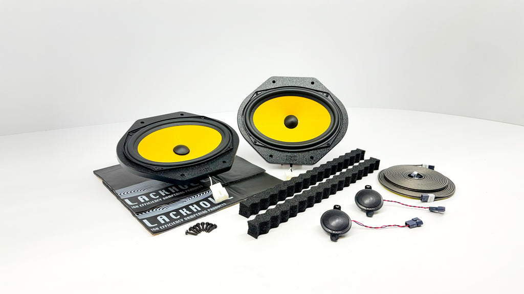 JL Audio C1 Plug & Play Speaker Kit Upgrade - Designed for 2015-2024 F-150 and 2017-2024 SuperDuty