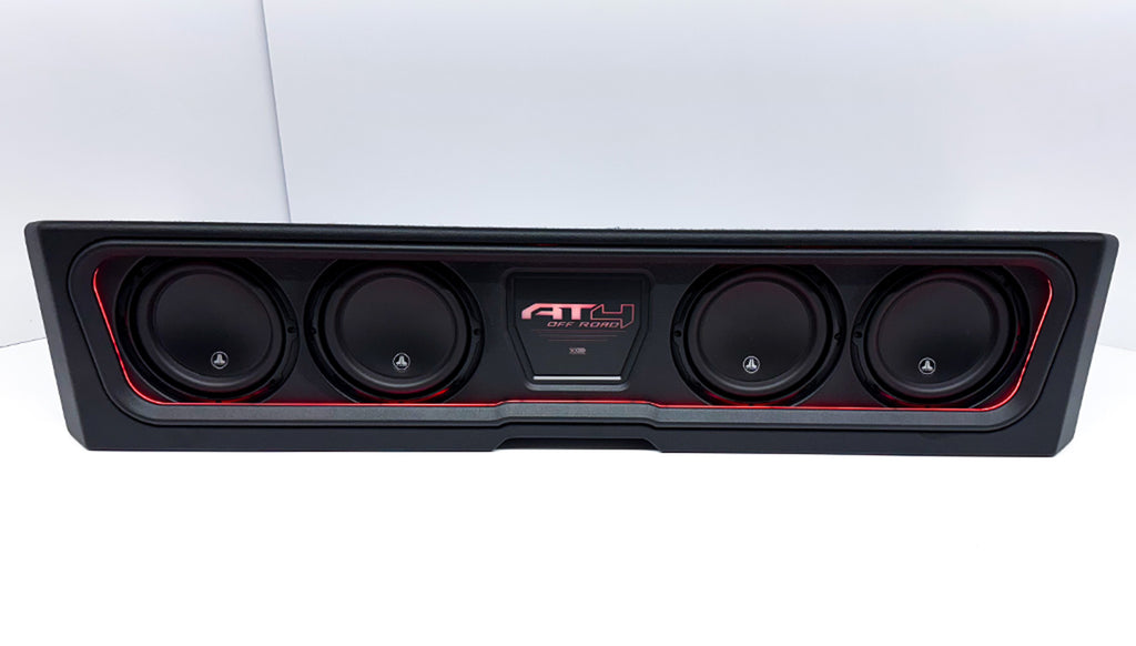 Custom Hand-Crafted Subwoofer Enclosure for the 2019-2025 GMC Sierra and 2019-2025 Chevy Silverado