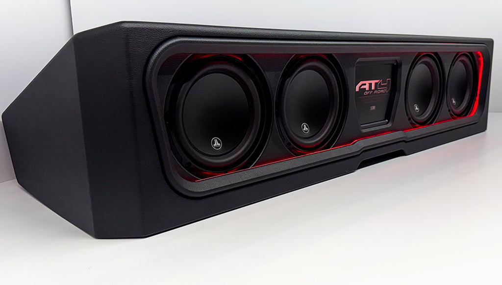 Custom Hand-Crafted Subwoofer Enclosure for the 2019-2025 GMC Sierra and 2019-2025 Chevy Silverado