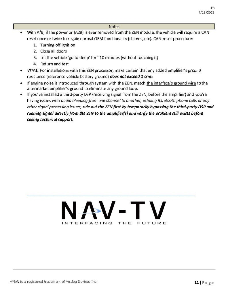 2025+ Ford Factory Integration Stereo ZEN-F25 Interface for B&O Including Unleashed for Complete Upgrades