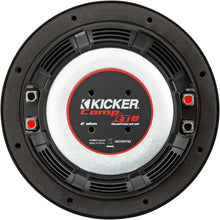 Load image into Gallery viewer, Kicker CWRT8 CompRT Series Shallow Mount 8-inch 300w Subwoofer - Dual 2 Ohm