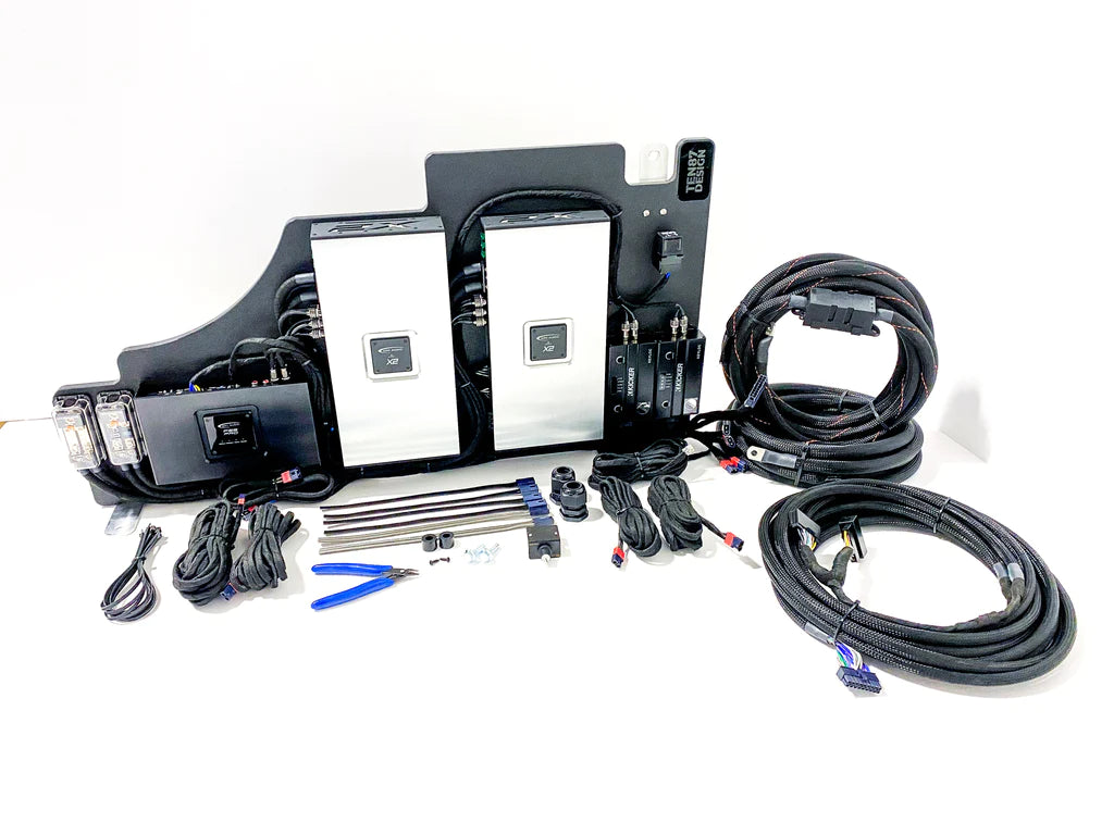 Arc Audio 10-Channel Active Loaded Amplifier Rack for Ford F-Series Vehicles  (All Factory Systems including B&O Unleashed)