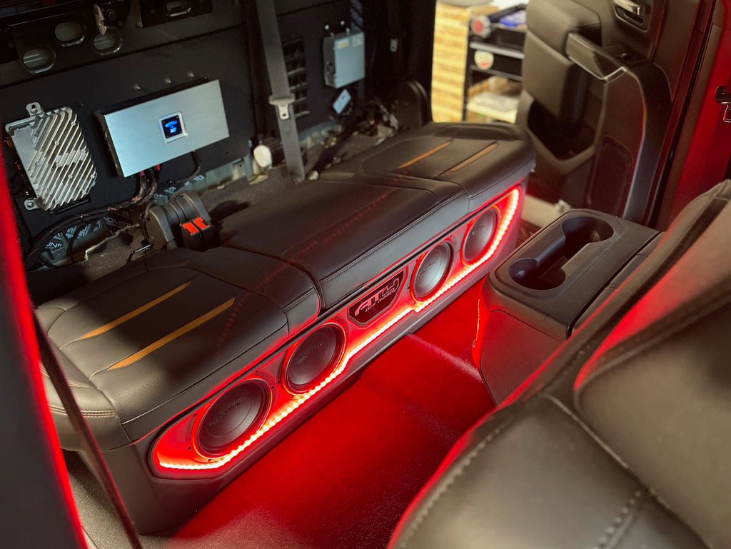 Custom Rear Window Subs Custom Level Front Firing Subwoofer Enclosure For The, 54% OFF
